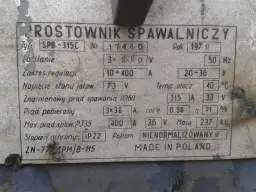 Spawarka ile kW? Realny pobór mocy i dobór zabezpieczeń