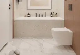 Jaki rozmiar płytek do łazienki, aby optycznie powiększyć przestrzeń?