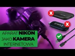 Jak podłączyć aparat do komputera jako kamerę? Kinowa jakość!