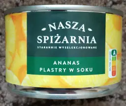 Dokładna kaloryczność ananasa z puszki - wartości odżywcze w różnych syropach