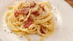 Szybkie spaghetti carbonara Winiary - łatwy przepis i składniki