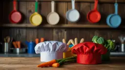 Rozbudzisz pasję do gotowania u dzieci tymi czapkami kucharskimi!