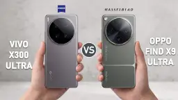 Dwa flagowce: Vivo X300 Ultra z optyką Zeiss i oppo Find X9 Ultra z Hasselblad.