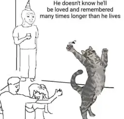 Szymborska: "Kot w pustym mieszkaniu" prawdziwe "kocie niebo"