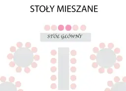 Jak usadzić gości weselnych przy prostokątnych stołach bez stresu