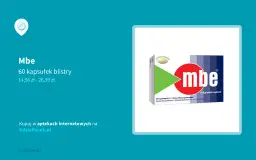 MBE lek czy suplement - co wybrać dla lepszego zdrowia?