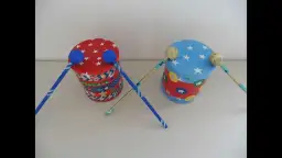 Jak zrobić perkusje w prosty sposób z materiałów z domu