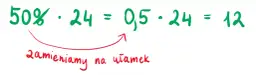 Jak obliczyć ile to jest 50 z dowolnej liczby - proste wzory i przykłady