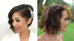 Fryzury na wesele krótkie włosy: Zrób je sama!