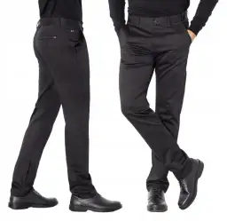 Spodnie materiałowe męskie eleganckie: jak wybrać idealny model na każdą okazję