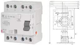 Różnicówka z testem i schemat jej działania. Różne typy różnicówek zapewniają bezpieczeństwo.