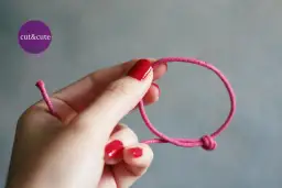 Jak zrobić węzeł przesuwny do bransoletki ze sznurka? Prosty DIY