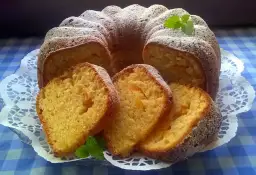 Babka z brzoskwiniami - Najlepszy przepis na puszystą babkę