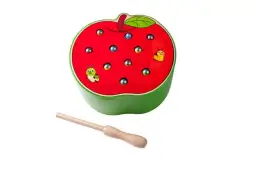 Jabłko z robakami zabawka - sensoryczne wsparcie dla dzieci z autyzmem