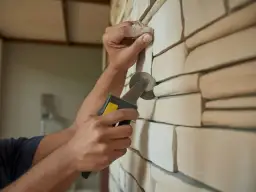 Jak zdjąć kamień dekoracyjny ze ściany bez uszkodzeń i stresu