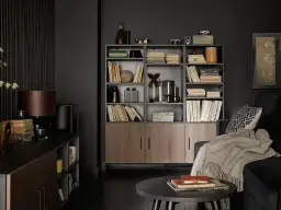 Ciemne meble a kolor ścian: Jak stworzyć idealne wnętrze?