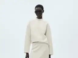 Conjunto falda y jersey punto Mango: El look que transforma tu armario