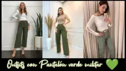 Domina el pantalón verde militar: looks versátiles para día y noche