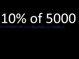 Jak łatwo obliczyć 10 procent z 5000 - szybka metoda w 3 krokach