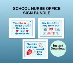 Jak wygląda znak gabinet pielęgniarki szkolnej? Przykłady i inspiracje