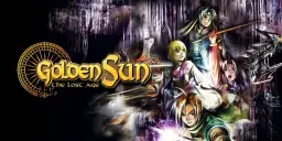 Postacie z gry Golden Sun: The Lost Age, w tym Isaac i Garet, przygotowują się do walki.