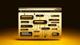 Schemat wyjaśnia, co to jest hosting domeny, pokazując powiązania między różnymi elementami, jak w przeglądarce.