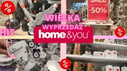 home&you promocje: Kiedy kupować? Kalendarz wyprzedaży i triki!