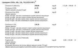 Prawidłowy cholesterol całkowity – jakie wartości są niebezpieczne?
