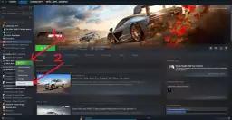 Ekran Steam z menu kontekstowym gry "Saints Row 2" otwartym na opcji "Właściwości".