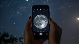 Jak zrobić zdjęcie księżyca telefonem Samsung, unikaj błędów i zyskaj jakość