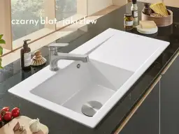 Jaki zlew do czarnego blatu - idealne materiały i kolory, które zachwycą