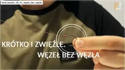 Wiązanie haczyka z oczkiem na włos: poradnik "węzła bez węzła"