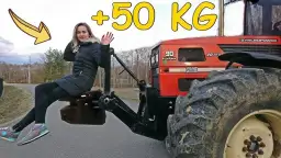 Z czego zrobić obciążnik do ciągnika, aby zaoszczędzić na kosztach?