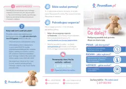 Poradnik "Poronienie. Co dalej?" podpowiada, co zrobić po śmierci rodzica, oferując wsparcie i informacje.