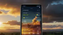 W 3 krokach ustawisz pogodę na ekranie telefonu. To bardzo proste!