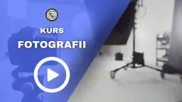 Kurs fotografii. Profesjonalny sprzęt i studio czekają na Ciebie. Zacznij swoją przygodę z fotografią!