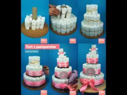 Tort z pampersów DIY: Stwórz idealny prezent krok po kroku!