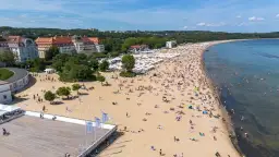 Ile stopni ma Bałtyk dziś? Sprawdź, gdzie jest najcieplejsza woda!