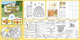 Jak powstaje miód - obrazkowa historia dla dzieci o pszczołach