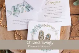 Zaproszenie na chrzest dla chrzestnych: Poradnik elegancji i serca