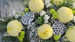 Jak udekorować chryzantemy w doniczce na cmentarz, by wzbudzić pamięć