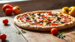 Ile kcal ma pizza 50 cm? Zaskakujące różnice w kaloryczności!