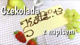 Jak zrobić literki z czekolady na tort - proste i efektowne sposoby