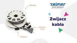 Jak rozebrać zwijacz kabla w odkurzaczu Zelmer i uniknąć kosztownych napraw