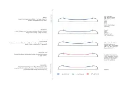 Diagramy pokazujące różne promienie skrętu desek snowboardowych, od radialnych po kwadratowe, z nazwami modeli. To przewodnik po najlepszych deskach snowboardowych.