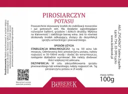 Pirosiarczyn Potasu w Winie: Kiedy i Jak Stosować?