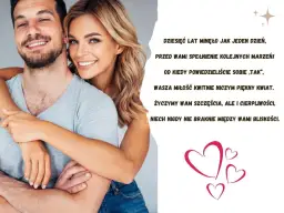 Kartki na 10 rocznicę ślubu: jak wybrać i co napisać w życzeniach