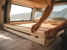 Jak zbudować łóżko w kamperze? Poradnik DIY na komfortowy sen