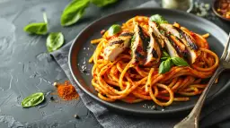 Makaron z pesto czerwonym: Smaczny i szybki przepis