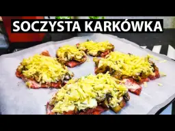 Soczysty pieczony karczek w plastrach! Przepis, który zachwyci